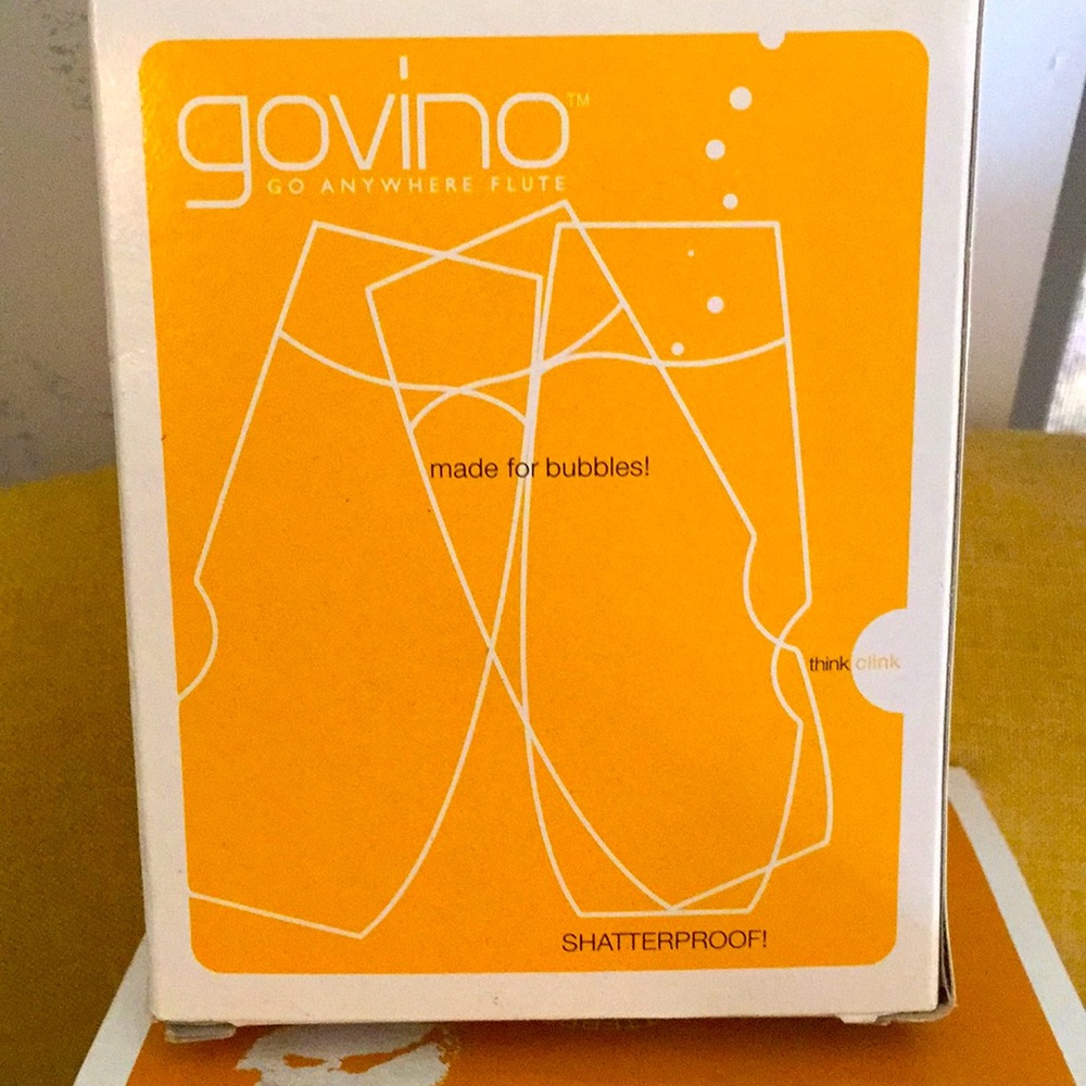 Govino bpa free 8oz flutes